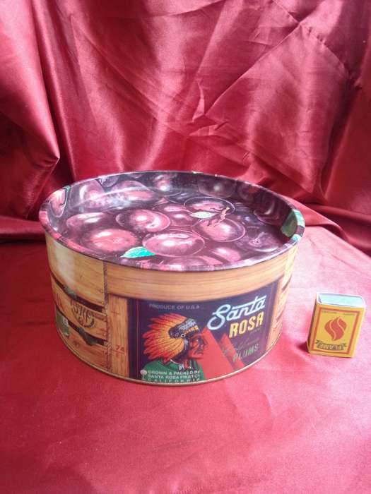 Santa Rosa Harvest Collection Tin