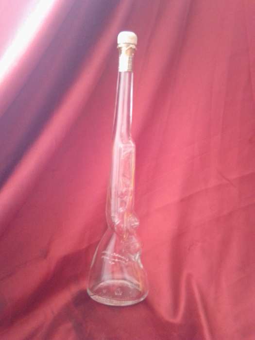 Retro Rifle Shaped German Liqueur Bottle