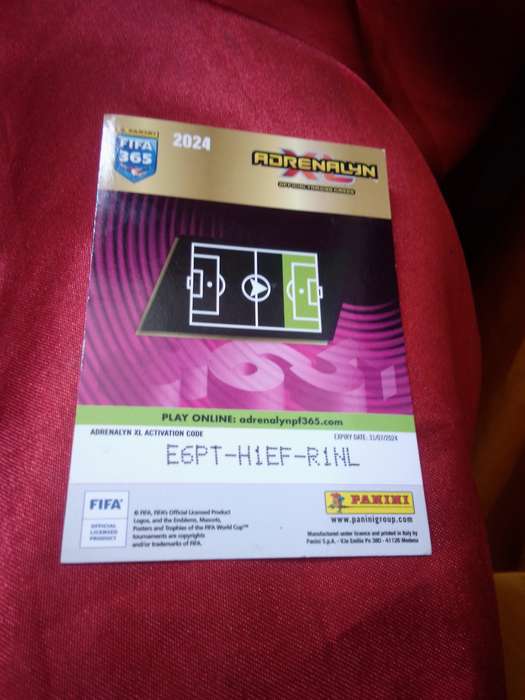 Panini FIFA 365 2024 Silver Foil Trading Card