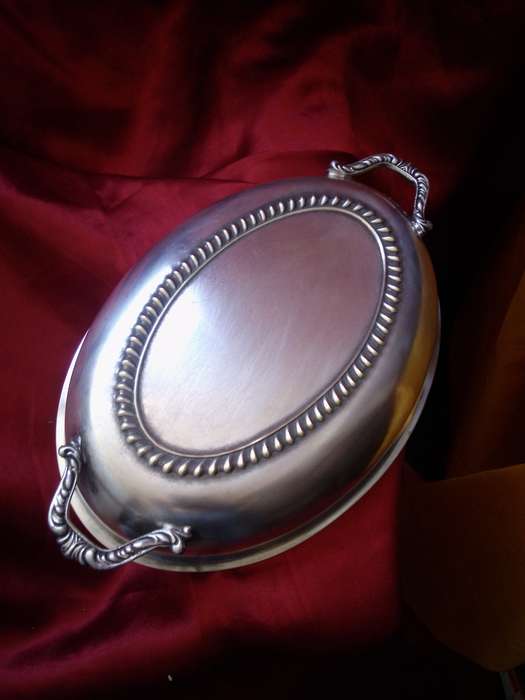 Vintage Silver Plate Fruit Dish