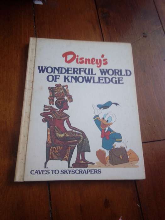 1982 Disney's Caves To Skyscrapers Hardcover