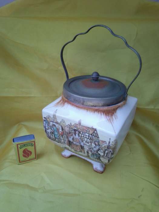 Early 1900's Lancaster & Sandland Porcelain Ginger Jar