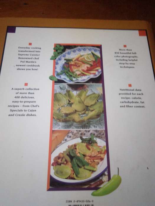 Pol Martins Supreme Cuisine Hardcover