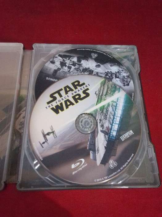 Steelbook Blu-ray 2 x Disc Star Wars The Force Awakens
