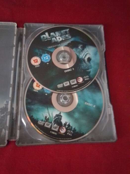 Steelbook DVD Planet of the Apes Definitive Edition (2 Discs)