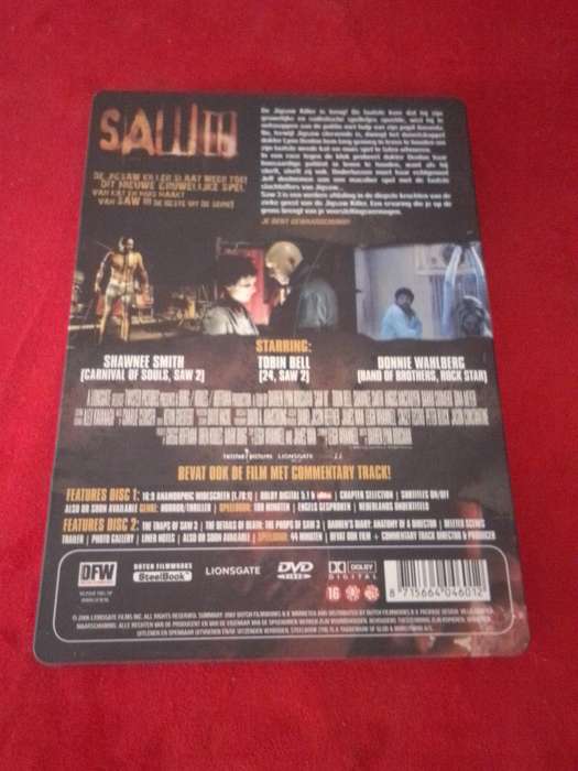 Steelbook DVD SAW III (2 Disc Special Edition)