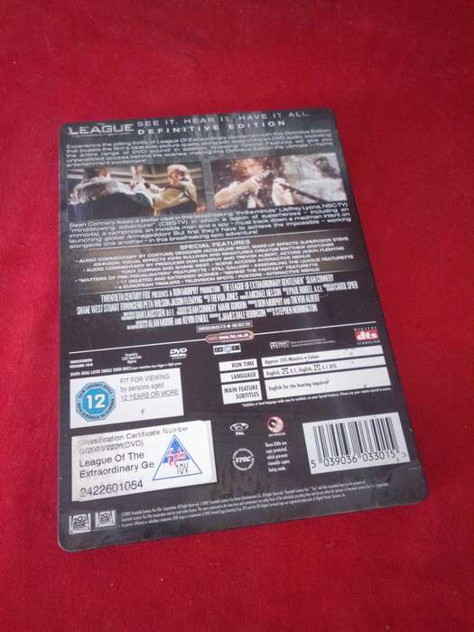Steelbook DVD The League of Extraordinary Gentlemen Definitive Edition 2 Disc