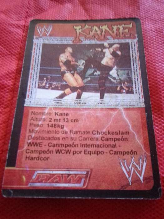 WWE RAW 'KANE' TRADING CARD
