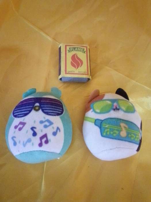2 x Owl Soft Toys