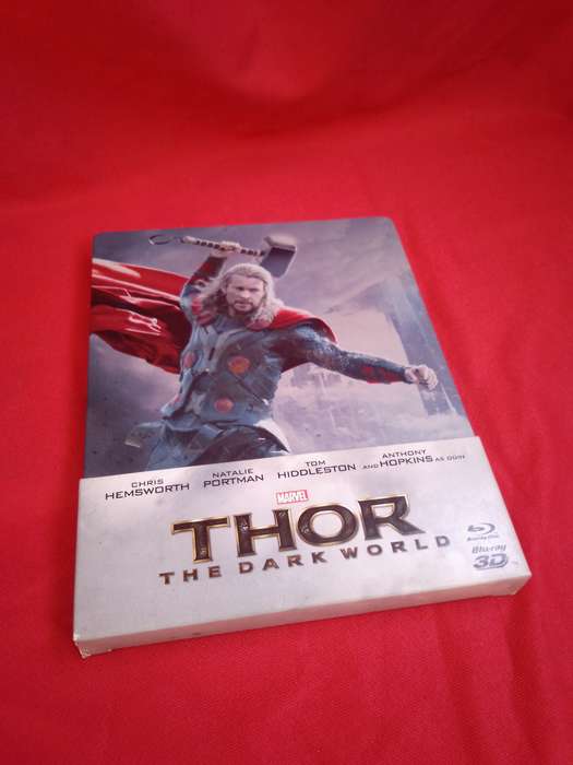 Thor The Dark World 2 Disc Steelbook Blu-ray 3D