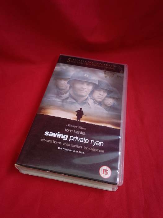 Saving Private Ryan VHS Cassette
