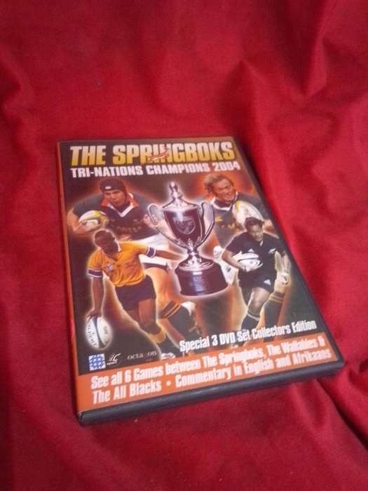 The Springboks Tri-Nations Champions 2004 DVD