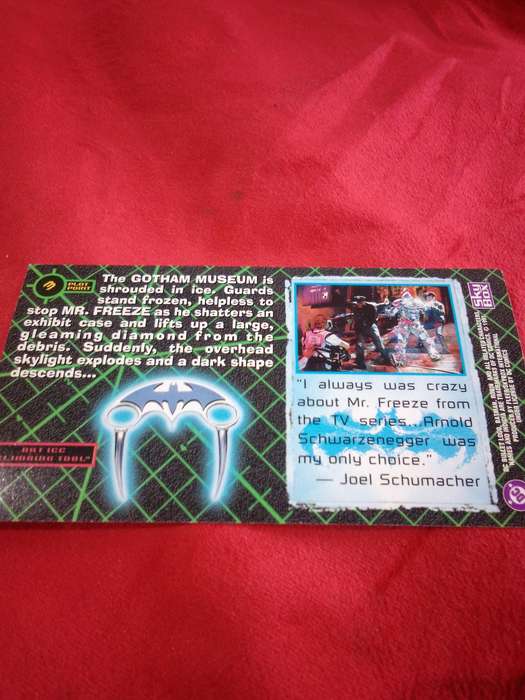 1997 Batman & Robin #3 Fleer Skybox Trading Card