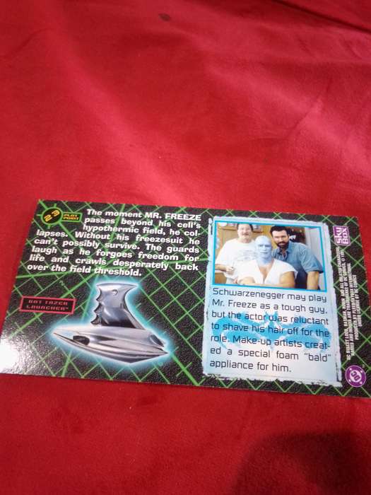 1997 Batman & Robin #23 Fleer Skybox Trading Card