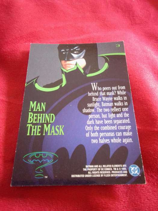 Batman #3 Fleer 95 Ultra Trading Card