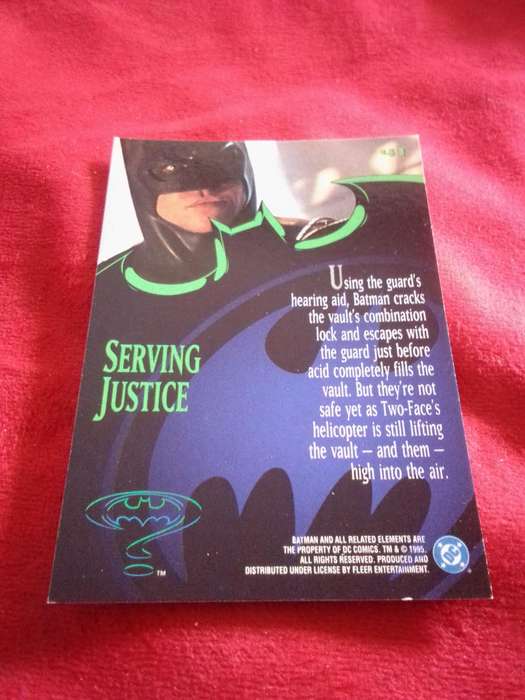 Batman #41 Fleer 95 Ultra Trading Card