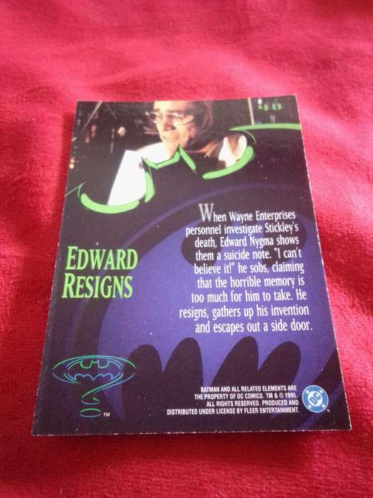 Batman #48 Fleer 95 Ultra Trading Card