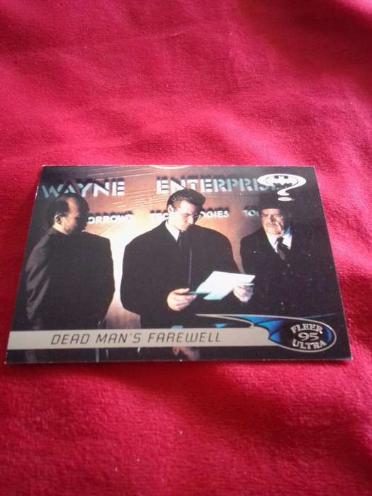 Batman #49 Fleer 95 Ultra Trading Card
