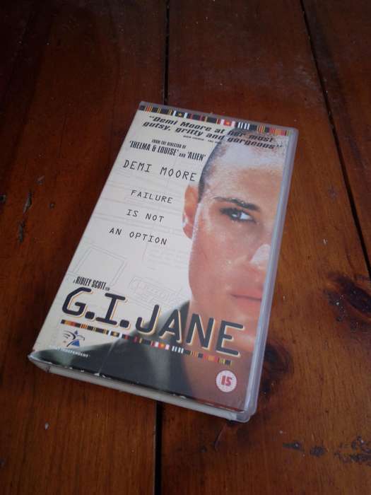 G.I. JANE VHS
