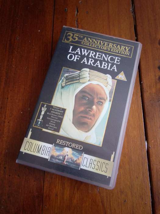 Lawrence of Arabia (1962) VHS - 35th Anniversary Collectors Edition