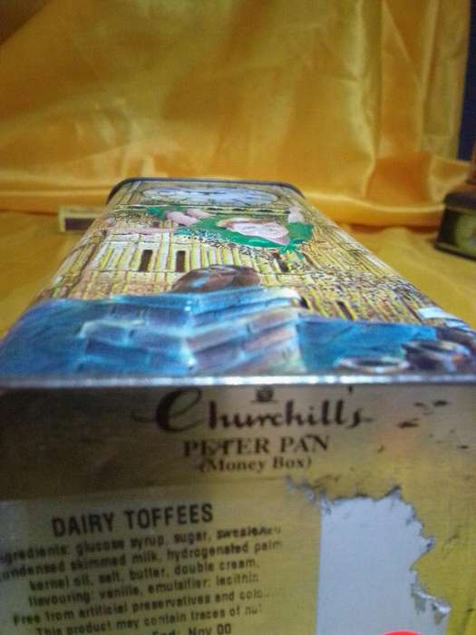Churchills Peter Pan Tin Money Box