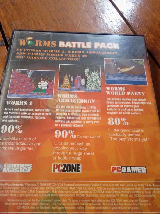 WORMS BATTLE PACK PC