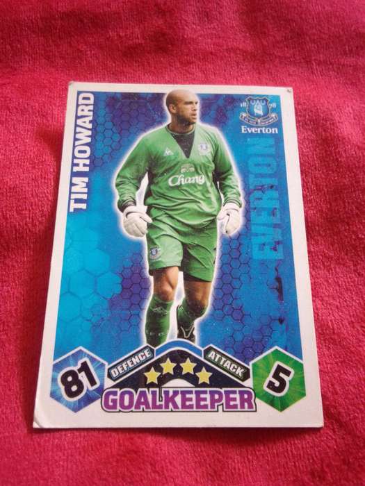 Match Attax Trading Card 'Everton Goalkeeper'