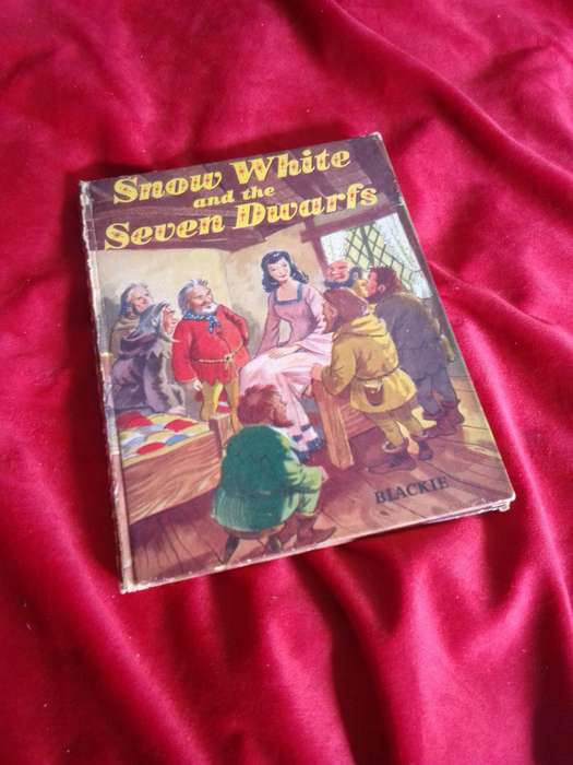 Circa 1920's - 40's Snow White and the Seven Dwarfs Illustrated Hardcover
