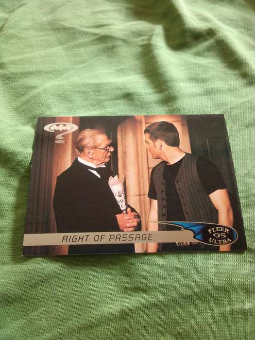 95 Fleer Ultra #77 Batman Trading Card