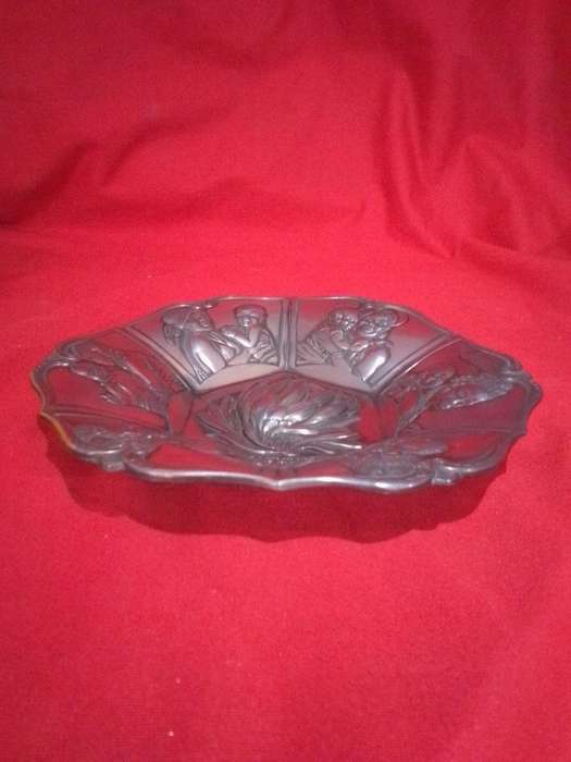 Retro South African Ethnic Themed Souvenir Sweet / Fruit Bowl