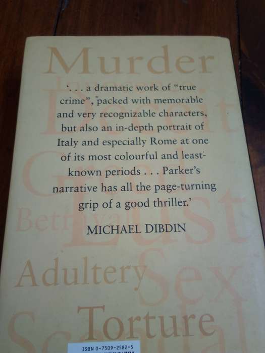 Roman Murder Mystery - Derek Parker 2001 Hardcover