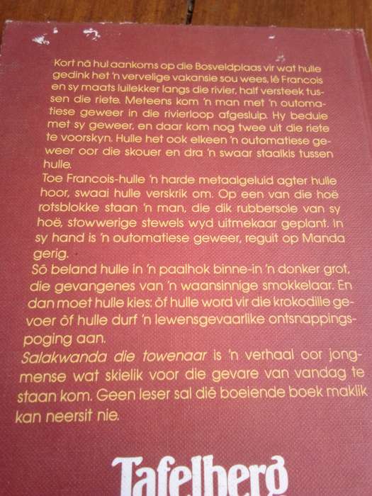 Salakwanda die towenaar - Helene Roux 1984 First Edition Hardcover