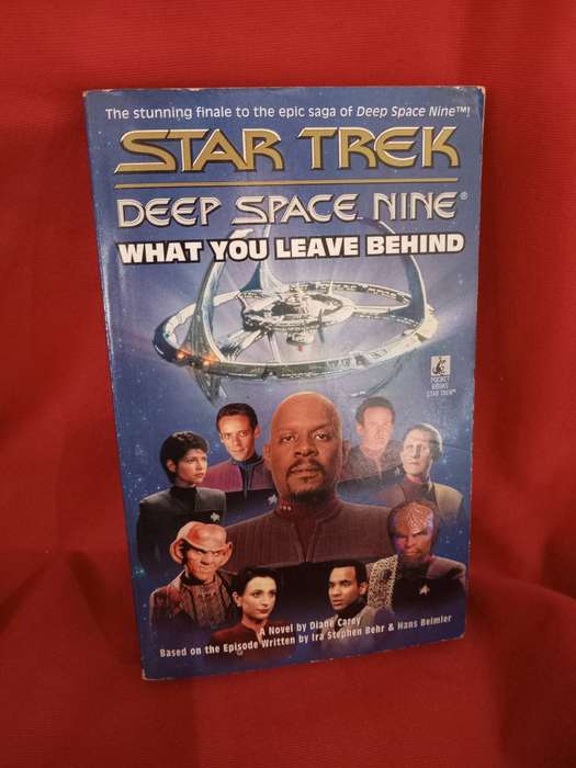 Star Trek DEEP Space Nine  - What you leave Behind 1999 Paperback