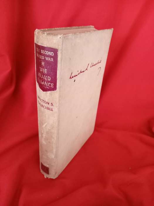 The Second World War III The Grand Alliance - Winston Churchill 1953 Clothcover