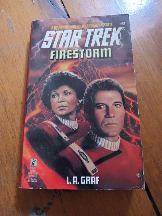 Star Trek #68 Firestorm 1994 Paperback