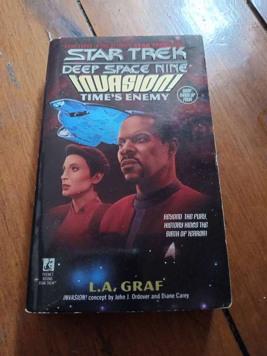 Star Trek Deep Space Nine Book 3 of 4 Times Enemy 1996 Paperback