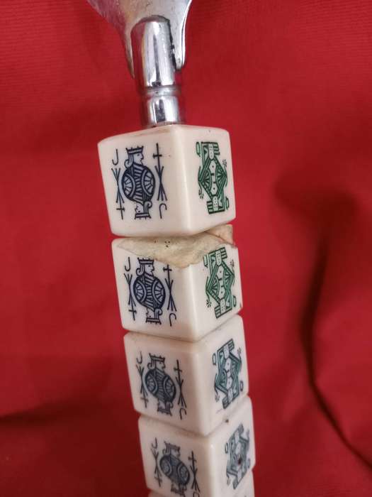 Vintage Bakelite Dice Bottle Opener