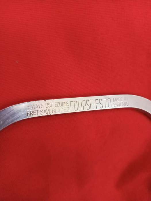 Vintage Eclipse England FS 70 Fret Saw