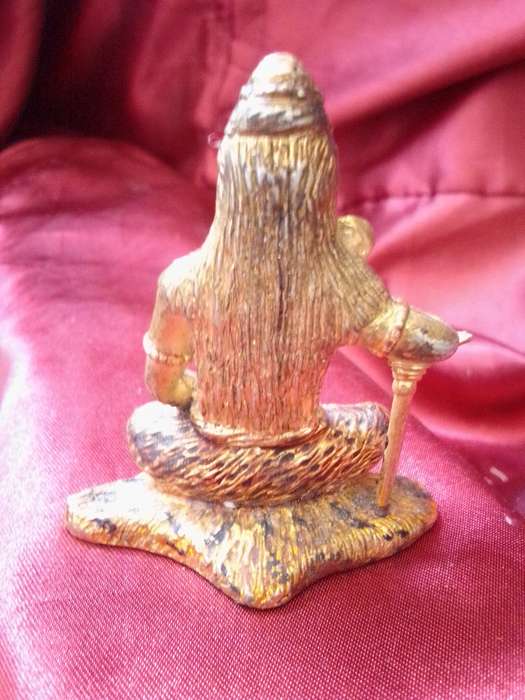 Vintage Jyoti Cast Iron Handpainted Figure