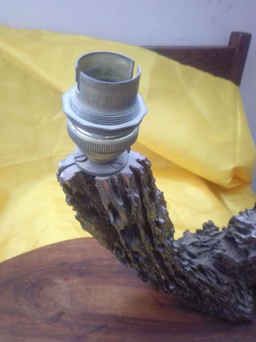 Stunning Vintage Driftwood Table Lamp