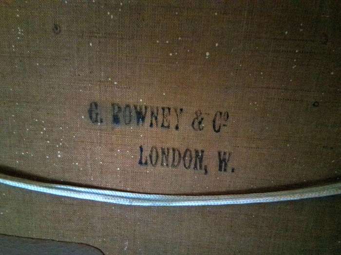 19th Century Oil on Canvas 'Landscape' George Rowney & Co