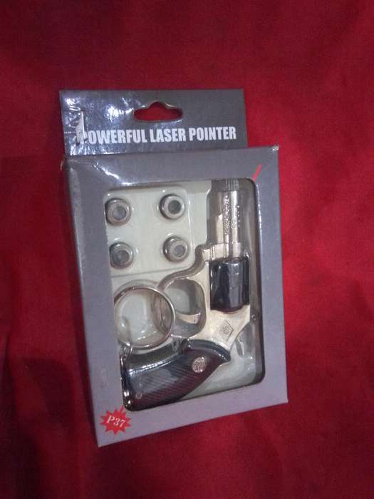 P37 Powerful Laser Pointer with attachments (Working)