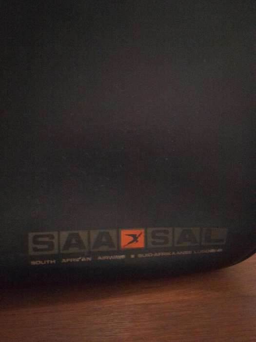 Rare 80's SAA / SAL 'Captains' Leather Hand Luggage / Carry Bag