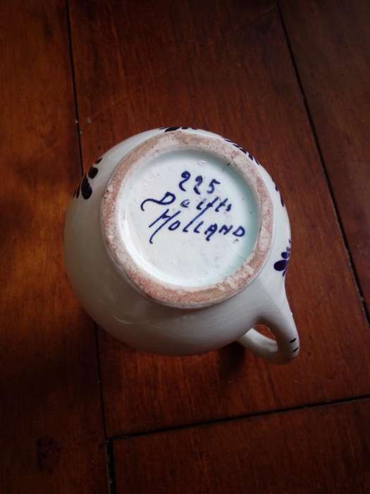 Vintage Delft Holland Blue & White Pitcher