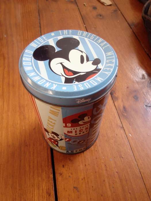Retro Disney Original Mickey Mouse Brand Tin