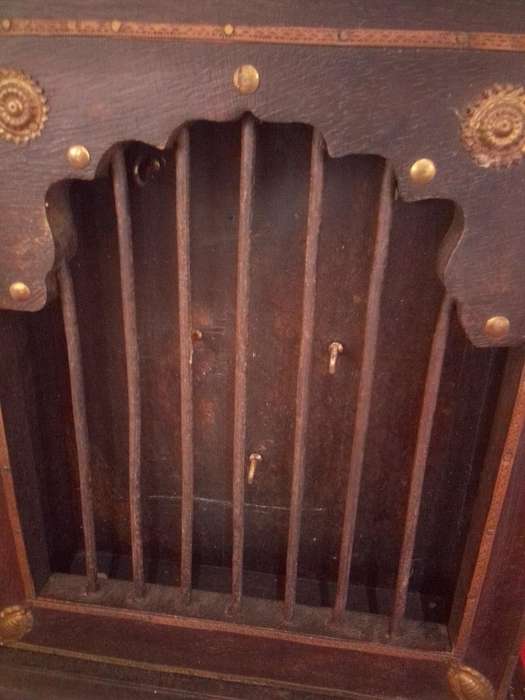 Old Wooden Keyring Holder