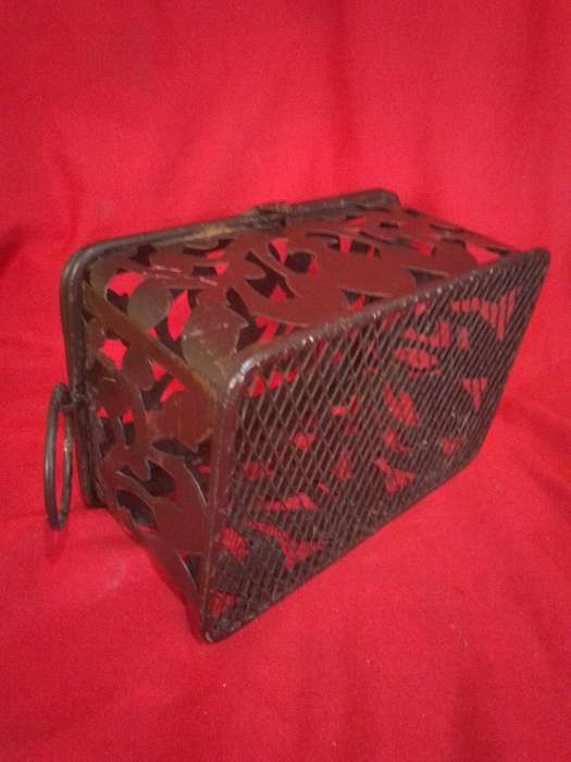 Old Steel Egg Basket