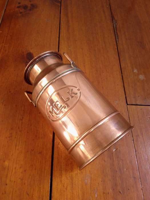 Copper 'Melk' Milk Can