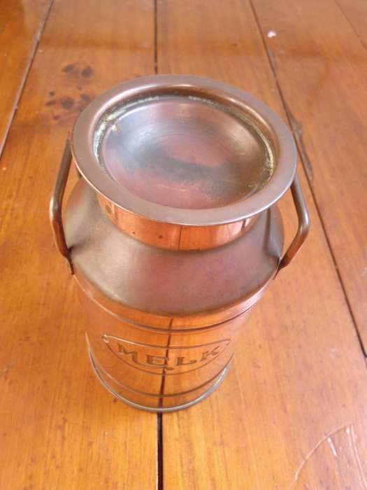 Copper 'Melk' Milk Can