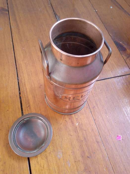 Copper 'Melk' Milk Can
